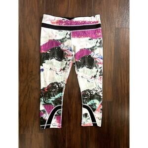Lululemon Women's Inspire Crop Pigment Wave Multi - size 8